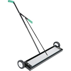 Vestil - 38" Long Magnetic Sweeper with Wheels - Industrial Tool & Supply