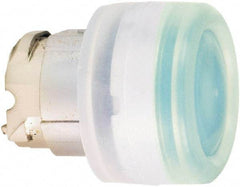 Schneider Electric - 22mm Mount Hole, Flush, Pushbutton Switch Only - Round, Green Pushbutton, Nonilluminated, Momentary (MO) - Industrial Tool & Supply