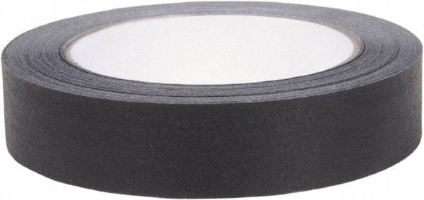 Duck - 15/16" Wide x 60 Yd Long Black Poly-Coated Paper Masking Tape - Series 240574 - Industrial Tool & Supply