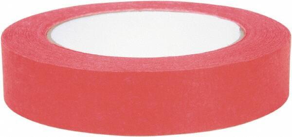 Duck - 15/16" Wide x 60 Yd Long Red Poly-Coated Paper Masking Tape - Series 240571 - Industrial Tool & Supply