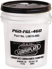 Lubriplate - 5 Gal Pail, Synthetic Gear Oil - 17°F to 443°F, 477 St Viscosity at 40°C, 83 St Viscosity at 100°C, ISO 460 - Industrial Tool & Supply