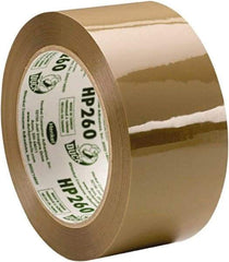 Duck - 1-7/8" x 60 Yd Tan Acrylic Adhesive Packaging Tape - Polypropylene Film Backing, 3.1 mil Thick, 35 Lb Tensile Strength, Series DUC - Industrial Tool & Supply