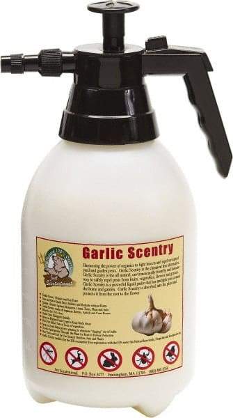 Bare Ground Solutions - Garlic Scentry Half Gallon Pre-loaded in Pump Sprayer to repel unwanted animals - Garlic Scentry harnesses the power of organics to fight insects and repel unwanted yard and garden pests. - Industrial Tool & Supply