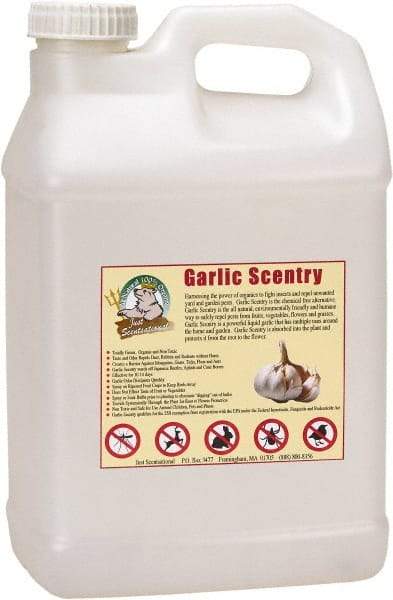 Bare Ground Solutions - Garlic Scentry 2.5 Gallon Bottle Ready to Use Premixed to repel unwanted animals - Garlic Scentry harnesses the power of organics to fight insects and repel unwanted yard and garden pests. - Industrial Tool & Supply