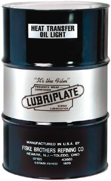 Lubriplate - 55 Gal Drum, Mineral Heat Transfer Oil - SAE 20, ISO 68, 9 cSt at 100°C, 60 cSt at 40°C - Industrial Tool & Supply