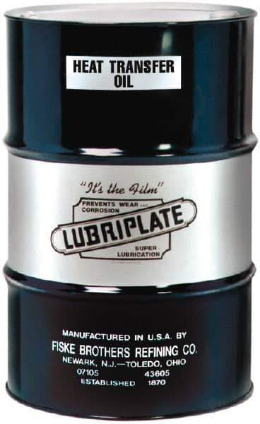 Lubriplate - 55 Gal Drum, Mineral Heat Transfer Oil - SAE 40, ISO 100, 14 cSt at 100°C, 135 cSt at 40°C - Industrial Tool & Supply