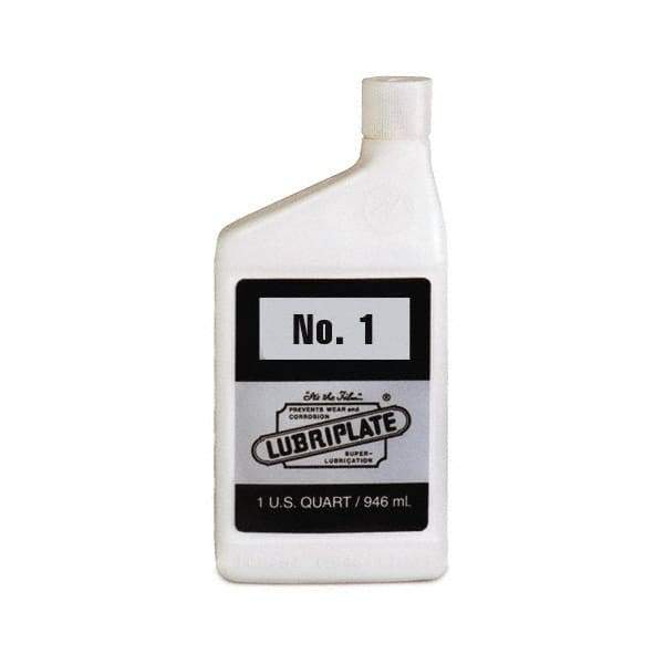 Lubriplate - 1 Qt Bottle Mineral Multi-Purpose Oil - SAE 10W, ISO 22, 115 SUS at 100°F - Industrial Tool & Supply