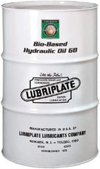 Lubriplate - 55 Gal Drum Botanical Hydraulic Oil - SAE 20, ISO 68, 64.1 cSt at 40°C & 12.5 cSt at 100°C - Industrial Tool & Supply