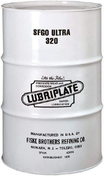 Lubriplate - 55 Gal Drum, Synthetic Gear Oil - 10°F to 420°F, 1557 SUS Viscosity at 100°F, 161 SUS Viscosity at 210°F, ISO 320 - Industrial Tool & Supply