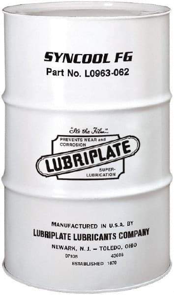 Lubriplate - 55 Gal Drum, ISO 46, SAE 20, Air Compressor Oil - 5°F to 430°, 41 Viscosity (cSt) at 40°C, 10 Viscosity (cSt) at 100°C - Industrial Tool & Supply