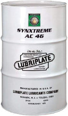 Lubriplate - 55 Gal Drum, ISO 46, SAE 20, Air Compressor Oil - 10°F to 427°, 46 Viscosity (cSt) at 40°C, 7 Viscosity (cSt) at 100°C - Industrial Tool & Supply