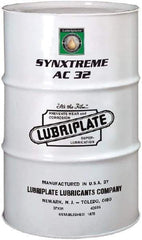 Lubriplate - 55 Gal Drum, ISO 32, SAE 10, Air Compressor Oil - -1°F to 425°, 32 Viscosity (cSt) at 40°C, 6 Viscosity (cSt) at 100°C - Industrial Tool & Supply