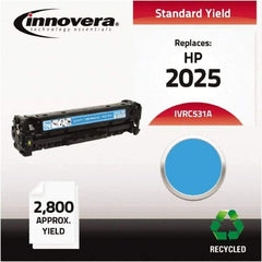 innovera - Cyan Toner Cartridge - Use with HP Color LaserJet CP2025 - Industrial Tool & Supply