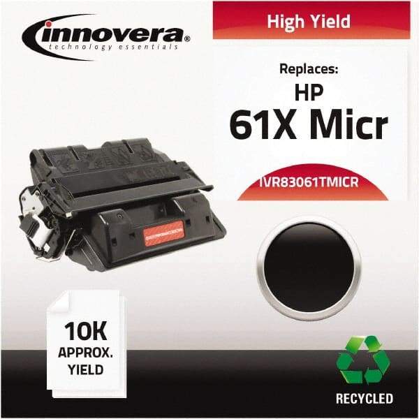 innovera - Black Toner Cartridge - Use with HP LaserJet 4100 - Industrial Tool & Supply