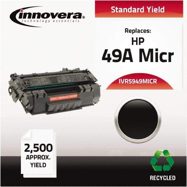 innovera - Black MICR Toner - Use with HP LaserJet 1160, 1320 - Industrial Tool & Supply