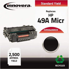 innovera - Black MICR Toner - Use with HP LaserJet 1160, 1320 - Industrial Tool & Supply