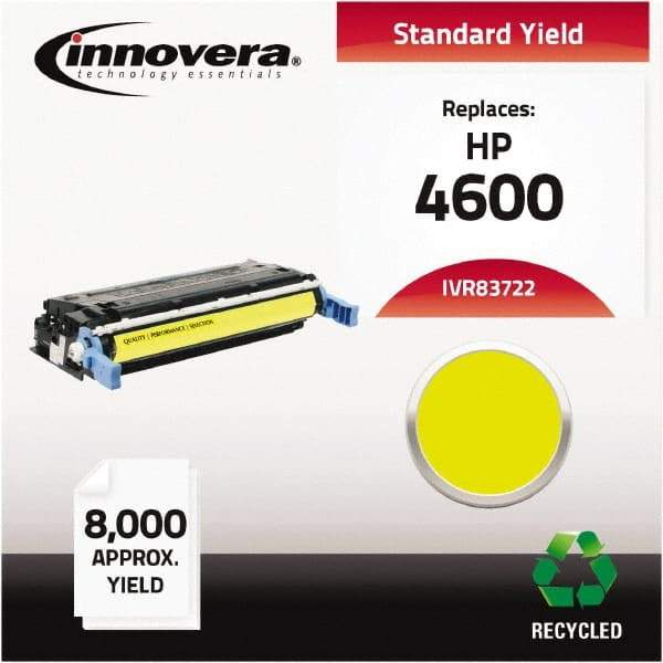 innovera - Yellow Toner Cartridge - Use with HP Color LaserJet 4600, 4650 - Industrial Tool & Supply
