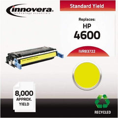 innovera - Yellow Toner Cartridge - Use with HP Color LaserJet 4600, 4650 - Industrial Tool & Supply