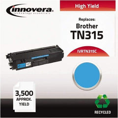 innovera - Cyan Toner Cartridge - Use with Brother HL-4150CDN, HL-4170CDW, HL-4570CDW, HL-4570CDWT, MFC-9460CDN, MFC-9560CDW, MFC-9970CDW - Industrial Tool & Supply
