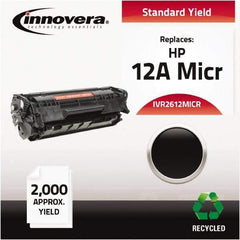 innovera - Black MICR Toner - Use with HP LaserJet 1010, 1012, 1015, 1020, 1022 - Industrial Tool & Supply