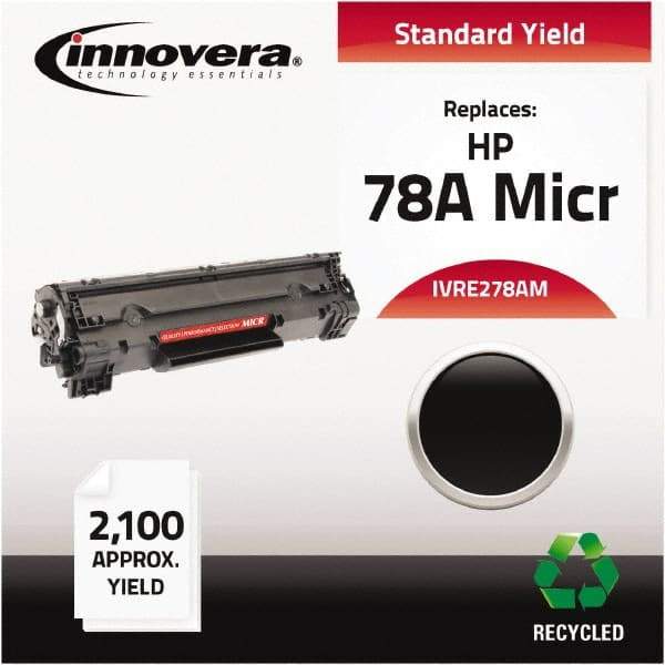 innovera - Black MICR Toner - Use with HP LaserJet Pro M1536DNF, P1566, P1606DN - Industrial Tool & Supply