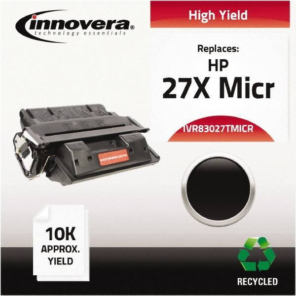 innovera - Black MICR Toner - Use with HP LaserJet 4000, 4050 - Industrial Tool & Supply