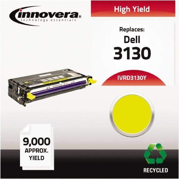 innovera - Yellow Toner Cartridge - Use with Dell 3130cn - Industrial Tool & Supply