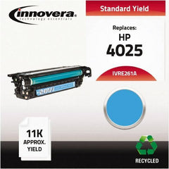 innovera - Cyan Toner Cartridge - Use with HP Color LaserJet Enterprise CP4025DN, CP4025N, CP4520, CP4525, CP4525DN, CP4525N, CP4525XH - Industrial Tool & Supply