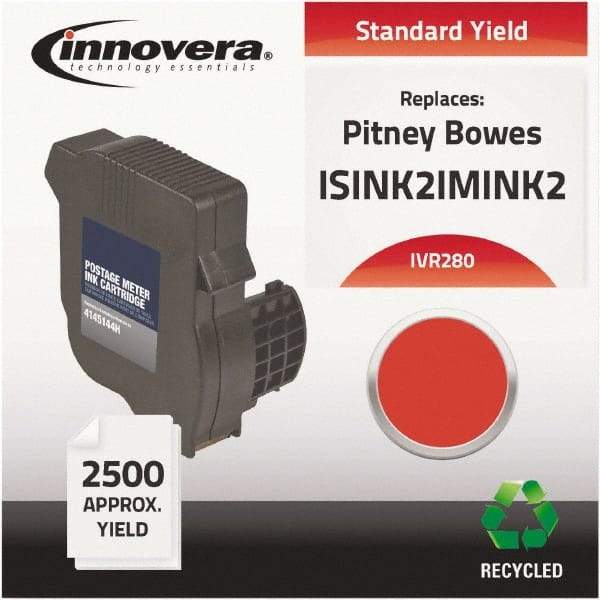 innovera - Red Ink Cartridge - Use with NeoPost IS280, Hasler IM280 - Industrial Tool & Supply