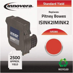 innovera - Red Ink Cartridge - Use with NeoPost IS280, Hasler IM280 - Industrial Tool & Supply