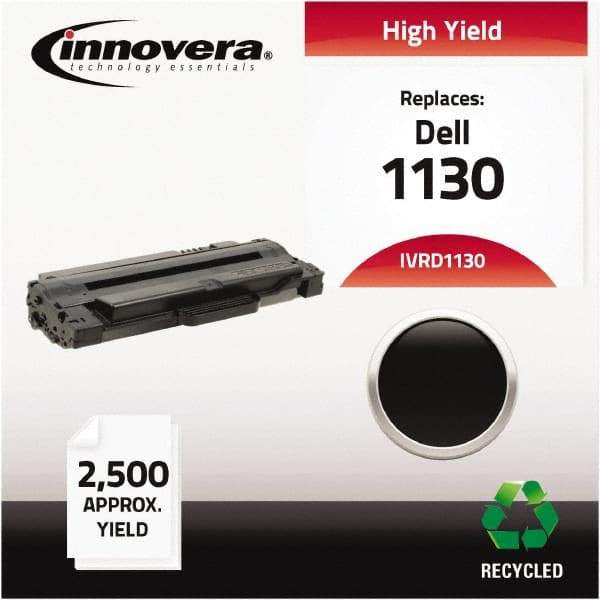 innovera - Black Toner Cartridge - Use with Dell 1130, 1130n, 1133, 1135n - Industrial Tool & Supply
