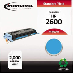 innovera - Cyan Toner Cartridge - Use with HP Color LaserJet 1600, 2600, CM1015 MFP, CM1017 MFP - Industrial Tool & Supply