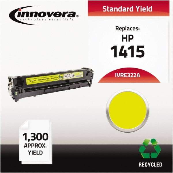 innovera - Yellow Toner Cartridge - Use with HP LaserJet Pro CM1415, CP1525nw - Industrial Tool & Supply