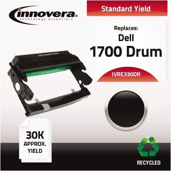 innovera - Black Drum - Use with Dell 1700, 1700N, 1710, 1710N, IBM, Lexmark E320, E322, E322N - Industrial Tool & Supply