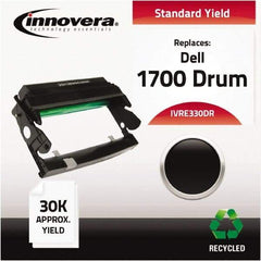 innovera - Black Drum - Use with Dell 1700, 1700N, 1710, 1710N, IBM, Lexmark E320, E322, E322N - Industrial Tool & Supply