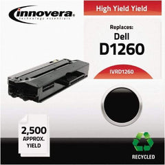 innovera - Black Toner Cartridge - Use with Dell B1260DN, B1265DNF, B1265DFW - Industrial Tool & Supply