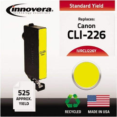 innovera - Yellow Inkjet Printer Cartridge - Use with Canon PIXMA iP4820, iX6520, MG5120, MG5220, MG6120, MG8120, MX882, MX892 - Industrial Tool & Supply