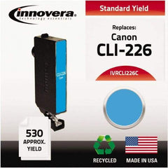 innovera - Cyan Inkjet Printer Cartridge - Use with Canon PIXMA iP4820, iX6520, MG5120, MG5220, MG6120, MG8120, MX882, MX892 - Industrial Tool & Supply