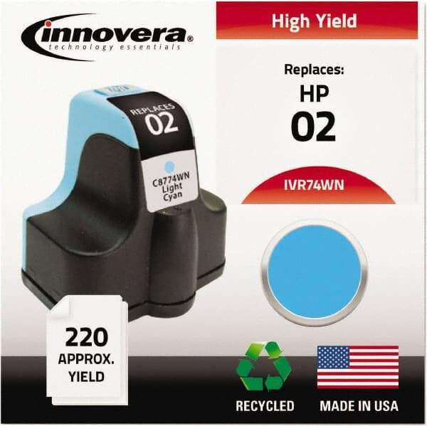 innovera - Inkjet Printer Cartridge - Use with HP Photosmart C5180, C6180, C7180, D6160, D7145, D7155, D7160, D7345, D7355, D7360, 3110, 3210, 3310, 8250 - Industrial Tool & Supply