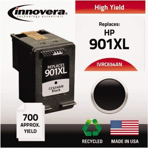 innovera - Black Inkjet Printer Cartridge - Use with HP Officejet J4500, J4600 - Industrial Tool & Supply
