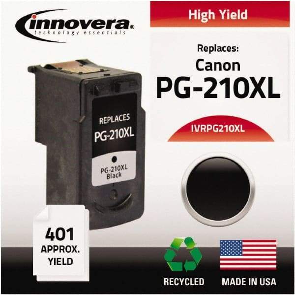 innovera - Black Inkjet Printer Cartridge - Use with Canon PIXMA iP2702, MP240, MP250, MP480, MP490, MX300, MX320, MX330 - Industrial Tool & Supply