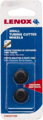 Lenox - Cutter Replacement Cutting Wheel - Use with Lenox Tubing Cutters: 21008, 21009, 14830, 14831, 14832, Cuts Copper - Industrial Tool & Supply