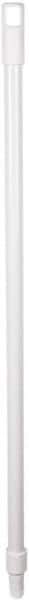 Remco - 36 x 1" Fiberglass Squeegee Handle - European Threaded Connection, White - Industrial Tool & Supply