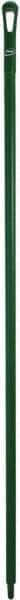 Vikan - 67 x 1-19/64" Polypropylene Squeegee Handle - European Threaded Connection, Green - Industrial Tool & Supply