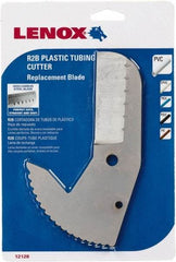 Lenox - Cutter Replacement Blade - Use with Lenox: 12124R2, Cuts PVC, CPVC, Pex, Polyethylene and Rubber Hose - Industrial Tool & Supply