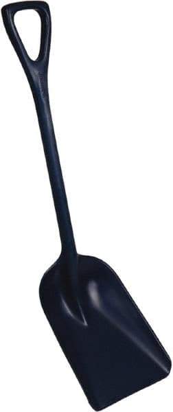Remco - 14-1/2" High Square Plastic Shovel - 24-5/8" Long D-Grip Handle - Industrial Tool & Supply
