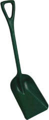 Remco - 14-1/2" High Square Plastic Shovel - 24-5/8" Long D-Grip Handle - Industrial Tool & Supply