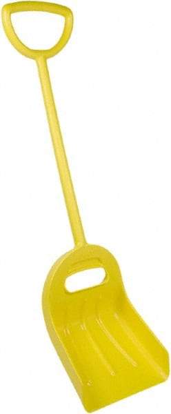 Remco - 18-1/2" High Square Plastic Shovel - 29-1/4" Long D-Grip Handle - Industrial Tool & Supply
