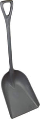 Remco - 17" High Square Plastic Shovel - 26-7/8" Long D-Grip Handle - Industrial Tool & Supply