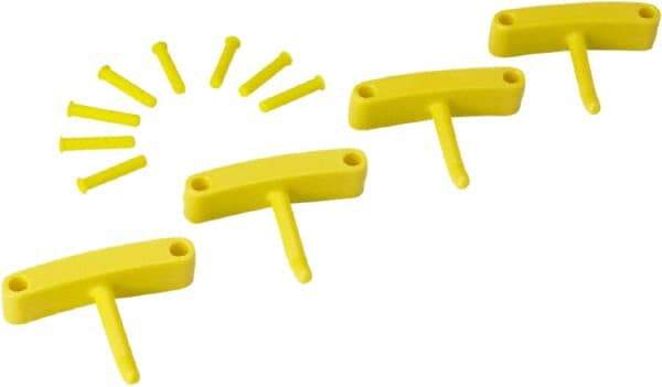 Vikan - Polypropylene Hooks - 3" OAL - Industrial Tool & Supply